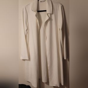 ZARA White Coat, Women's, Size L